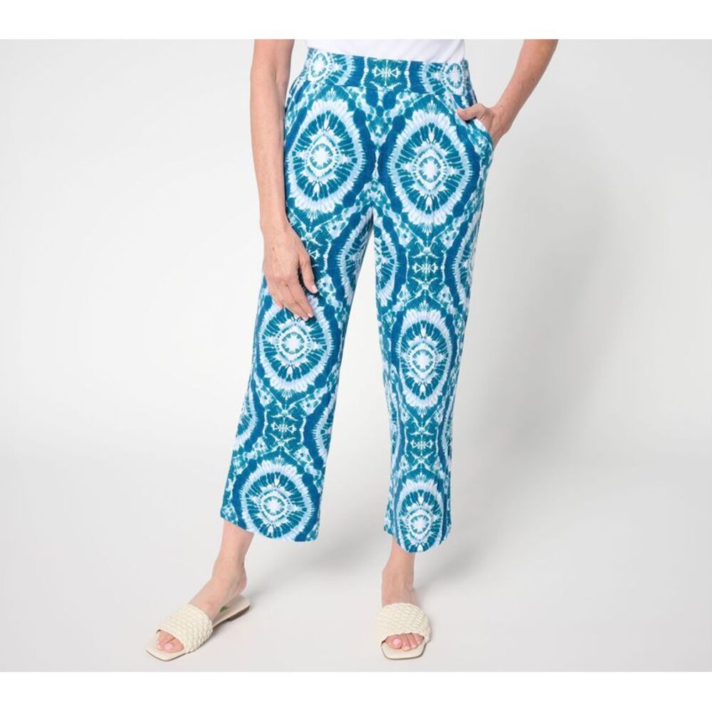 Gloria Vanderbilt Women's Pants Sz XS Rayon Spandex Geo Multi-colored